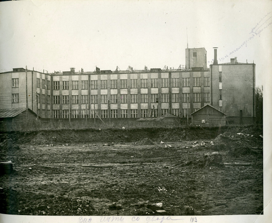 Рис. 6. Тыльная сторона здания НИТИ. 1934 г.13 Fig. 6. The back side of the NITI building. 1934