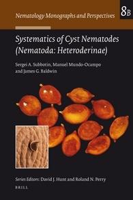 Subbotin S.A., Mundo-Ocampo M. & Baldwin J.G. 2010. Systematics of Cyst Nematodes (Nematoda: Heteroderinae). Nematology Monograps and Perspectives, Volume 8B (Series Editors: Hunt, D.J. & Perry, R.N.). Leiden, The Netherlands, Brill, 512 pp.